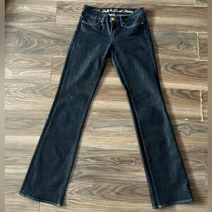 Dark Wash Women’s Bootcut Jeans - Black